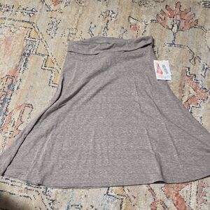 LuLaRoe A-Line Skirt *Azure